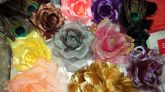Flores com brilho