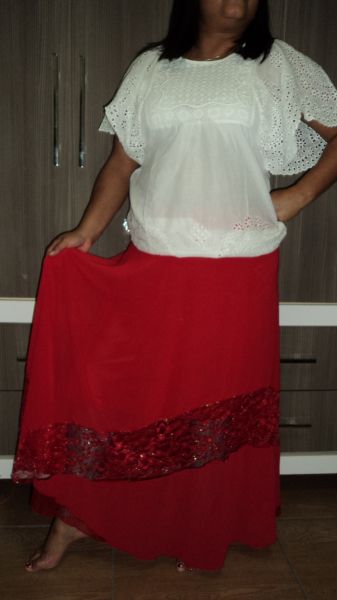 Saia Patch Vermelha